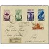 Image 1 : 1933 Registered cover to Pisa franked by five values from 1933 7th Fiera Campionaria issue (incl. 1 