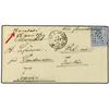 Image 1 : 1877 (Aug 18) Cover with manuscript ´Hakodate 18 Aout 1877´ at upper left, franked by Type Sage 1876