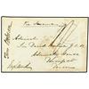 Image 1 : 1844 SOBRE circulado a DEVON (Gran Bretaña) dirigido al Almirante Sir David... G.C.B con indicación 