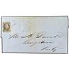 Image 1 : 1850 Entire from LOUISVILLE to GEORGETOWN in the state of Kentucky franked imperf 5c. Franklin. Full