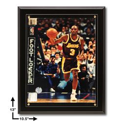 Sedale Threatt Los Angeles Lakers 10.5x13 Signed 8x10v GFA