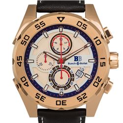 Buech & Boilat Swiss Chronograph Torent Mens Watch