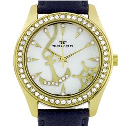Tavan Swarovski Crystal Bezel Ladies Watch