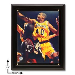 Antonio Harvey Los Angeles Lakers Signed Plaque GFA