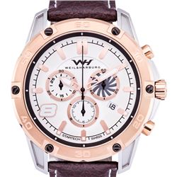 Weil & Harburg Swiss Chronograph Huxley Mens Watch