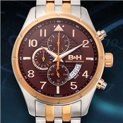 Brandt & Hoffman Swiss Chronograph Mens Watch