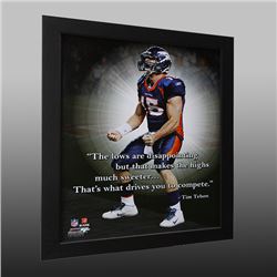 Tim Tebow Denver Broncos Frame 8x10 unsigned