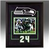 Image 1 : Marshawn Lynch Seattle Seahawks Frame unsigned