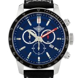 Zentler Freres Oracle Mens Swiss Chronograph Watch