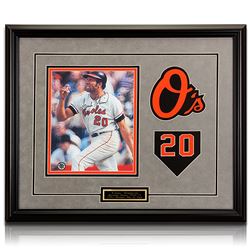 Frank Robinson Baltimore Orioles Signed Frame GFA