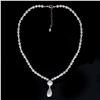 Image 1 : Sterling Silver Freshwater Pearl Necklace16"