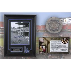 Duke Snider Brooklyn/L.A Dodgers 12x16 signed GFA