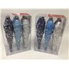 Image 1 : Shatter Resistant Icicle Ornaments (2 x 6)