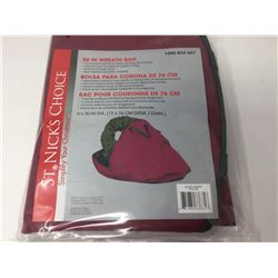 St. Nicks Choice 30 inch Wreath Bag