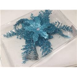 13 inch Glittery Tree Topper