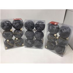 Shatter Resistant Cable Knit Ornaments (3 x 6)