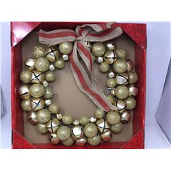Glitter Jingle Bell Wreath