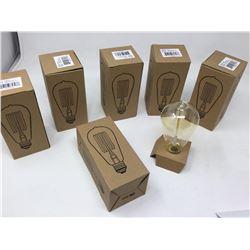 Lot of Fillament Bulbs (40W x 6)