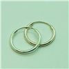 Image 3 : Sterling Silver Three Pairs Of Small Hoop Earrings (~weight 2g), Suggested Retail Value $40