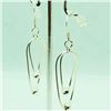 Image 1 : Sterling Silver Dangle Style Earrings (~weight 3g), Suggested Retail Value $60