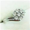 Image 2 : Sterling Silver 7 Diamond Ring (~Size 7) (~weight 3.37g), Suggested Retail Value $200 (Estimated Sel