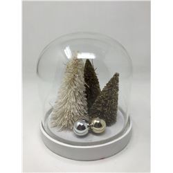 Glass Dome Christmas Decoration