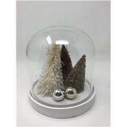 Glass Dome Christmas Decoration