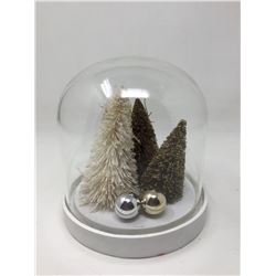Glass Dome Christmas Decoration