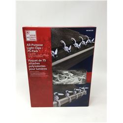 All Purpose Light Clips 75 Pack