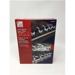All Purpose Light Clips 75 Pack