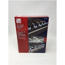 All Purpose Light Clips 75 Pack