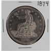 Image 1 : 1874 $1 Trade Silver Dollar Coin
