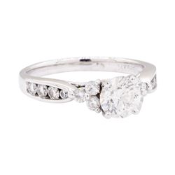14KT White Gold 1.51 ctw Diamond Wedding Ring