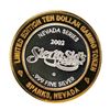 Image 2 : .999 Silver Sierra Sids Sparks, Nevada $10 Casino Limited Edition Gaming Token