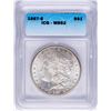 Image 1 : 1887-S $1 Morgan Silver Dollar Coin ICG MS62