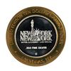Image 2 : .999 Silver New York New York Hotel & Casino $10 Casino Limited Edition Gaming Token
