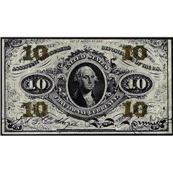 March 3, 1863 Ten Cent 3rd Issue Fractional Currency Note