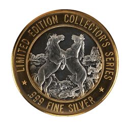.999 Fine Silver Grand Casino $10 Limited Edition Collector's Series Gaming Token