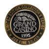 Image 2 : .999 Fine Silver Grand Casino $10 Limited Edition Collector's Series Gaming Token
