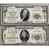 Image 1 : Set of 1929 $10/$20 First NB of Seattle, WA CH# 11280 National Currency Notes