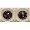 Image 1 : Lot of (2) 2003 Disney Commemorative .999 Fine Silver Medals