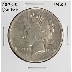 1921 $1 Peace Silver Dollar Coin