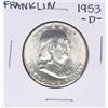 Image 1 : 1953-D Franklin Half Dollar Coin