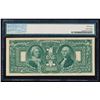 Image 2 : 1896 $1 Educational Silver Certificate Note Fr.224 PMG Choice Uncirculated 64