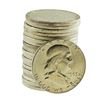 Image 1 : Roll of (20) Brilliant Uncirculated 1963-D Franklin Half Dollar Coins