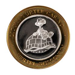 .999 Fine Silver St. Croix Casino $10 Limited Edition Gaming Token