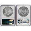 Image 2 : Lot of 2010-2011 $1 American Silver Eagle Coins NGC MS69 Early Releases