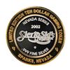 Image 2 : .999 Silver Sierra Sids Sparks, Nevada $10 Casino Limited Edition Gaming Token