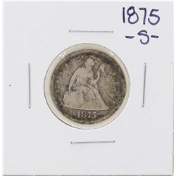 1875-S Seated Liberty Twenty Cent Piece Coin