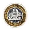 Image 1 : .999 Silver Gambler Reno, Nevada $10 Casino Limited Edition Gaming Token